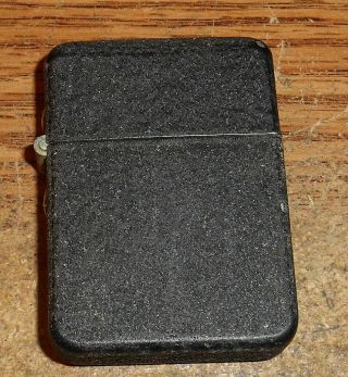 Vintage Berkeley Windproof Wwii Black Crackle Lighter/rare
