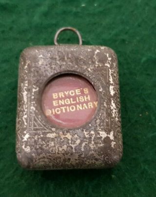 Rare Miniature Antique Bryce 