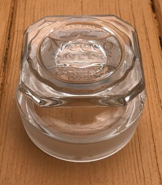 Necco Sweets American Antique Glass Pharmacy Container Stopper