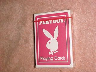 Rare Cello Red 1973 A7206 Playboy Playing Cards