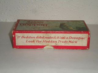 Vinatge Heddon Dowagiac Lure BOX ONLY Down Leaping Bass for a Zig Wag Lure 8302 3