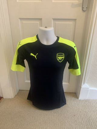 Arsenal 2016/17 Player Issue S/s Third Shirt Rare No Sponsor Version
