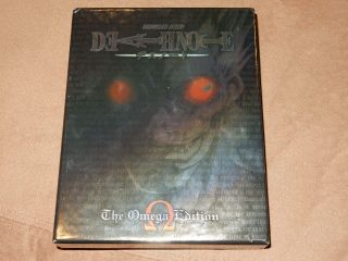 " Deathnote " The Complete Series Rare Omega Edition Oop Blu - Ray W/art Box