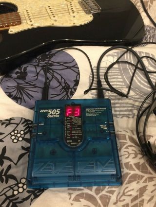 Rare Translucent Zoom 505 Guitar Multi - Effects Fx Guitar Processor Pedal |tested