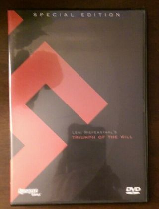 Triumph Of The Will - Special Edition Dvd Leni Riefenstahl Propaganda Film Rare