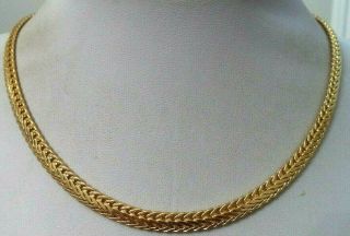 Rare Vintage Estate Signed Christian Dior Nwt Couture 17 1/8 " Necklace G906y