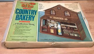 Vintage 1976 Arrow Old Time Miniatures Kit Country Bakery 611