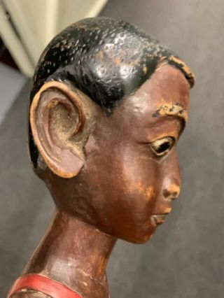Mid 20th Century Baule Female Fertility Wooden Statue from the Ivory Coast 3