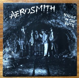 Aerosmith Night In The Ruts Rare Promo Issue Vinyl Lp Record