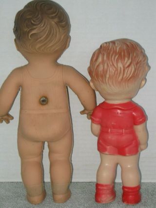 Vintage 1950 ' s TOD - L - TIM Sun Rubber Co.  and Ruth E Newton Boy in Red 2