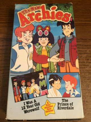 The Archies Vcr Vhs Tape Movie Cartoon Nr Rare Kids Klassics