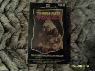 THE SLUMBER PARTY MASSACRE VHS & BETA Combination 1982 RARE 2