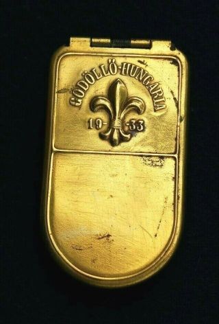 1933 - World Scout Jamboree - Brass Tent Lock - Rare