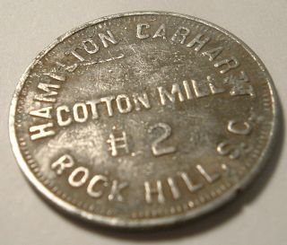 Rock Hill South Carolina Hamilton Carhartt Cotton Mill 2 Rare Picker 