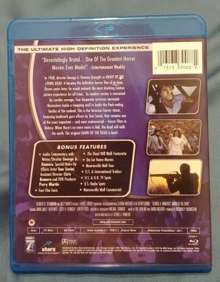 Dawn Of The Dead 1978 blu ray George Romero rare out of print anchor bay 2