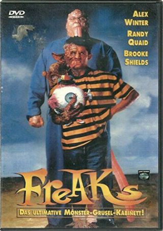 Freaked / Freaks Dvd,  Region 2 1993 Cult Horror Comedy Rare,  Alex Winter