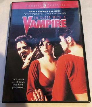 To Sleep With A Vampire (dvd 2002) Like Charlie Spradling Rare Oop 1992