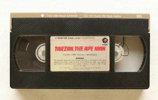 TARZAN THE APE MAN (1932) FOTOMAT DRIVE - THRU VHS Rare Rental Tape Slipcase 3