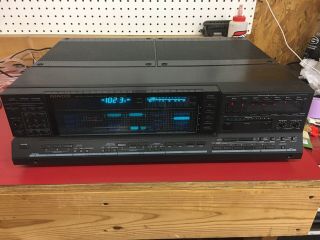 Kenwood Kr - 1000 Rare Black Face Monster Receiver • 120 Watts/ch • Exc Cond •