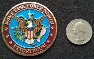 Rare 1 Star General Joint Task Force North Usnorthcom Northcom Us Challenge Coin
