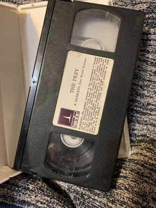 THE PREY VHS RARE Horror Slasher VHS previewed 2