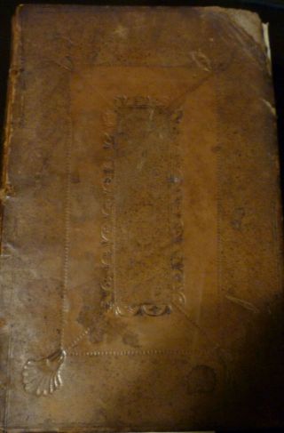 Rare Old And Testament Historical Book From The 18th Century.
