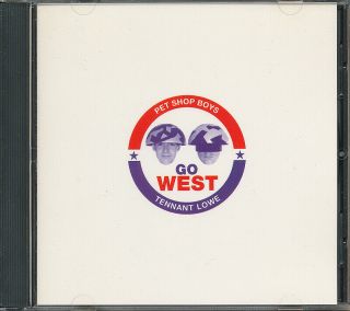 Pet Shop Boys Go West Rare Promo Cd Single 