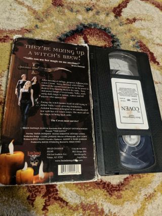 The Coven Vhs brain damage films horror witchcraft rare htf 2