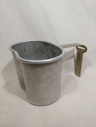 Old Vintage Antique L.  F.  &c.  1918 U.  S.  Military Canteen Cup