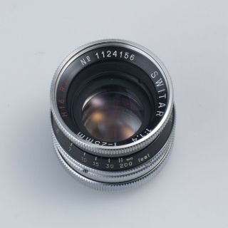 Kern Switar H16 Rx 25mm F/1.  4 C - Mount Lens Bolex 16mm Movie Camera Rare