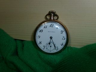 Pocket Watch South Bend 16 - S,  15 Jewels As Running For Over 12 Hrs.