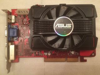Asus Hd4650 Agp 1gb Rare Videocard With Hdmi Port