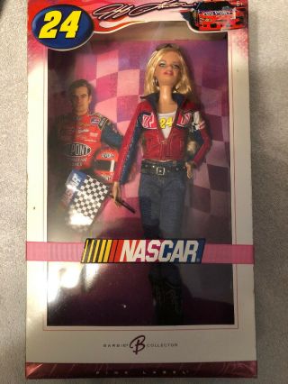 Vintage Nascar Racing Jeff Gordon Barbie Collector Figure 2006