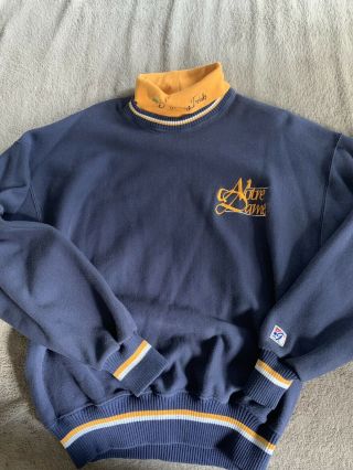 Vintage 90’s Notre Dame Fighting Irish Turtleneck The Game Sweatshirt L Euc Rare
