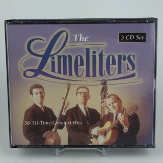 The Limeliters 36 All - Time Greatest Hits Rare Out Of Print Deluxe 3 Cd Set