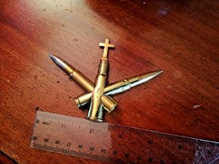 Rare 1st World War Integrated Bullet Design Cross