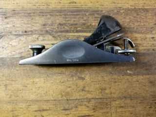 Rare Vintage Stanley Low Angle Block Plane ☆ Antique Woodworking Carpentry Tool