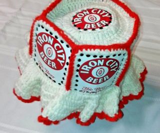 Rare Vtg Iron City Beer Handmade Hat,  Collectible,  Man Cave