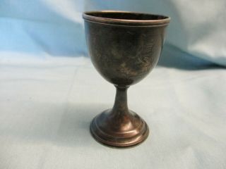 Vintage Russian?? Silver Egg Cup