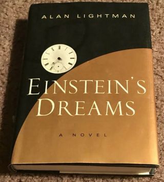 Signed Einstein’s Dreams By Alan Lightman Autographed Book Rare
