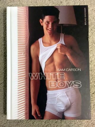 White Boys Hardcover Photo Book Sam Carson – Gay Nudes Bruno Gmunder Hc Rare