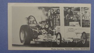 Rare Vintage Fleer Don Prudhomme Stickshifts Drag Racing Card