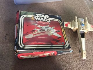 Rare Vintage Star Wars X - Wing Fighter 1977 With Box. 2