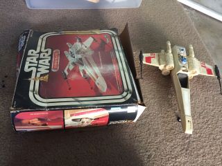 Rare Vintage Star Wars X - Wing Fighter 1977 With Box. 3