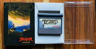 Another World Atari Jaguar Box And Game Rare Priced To Sell