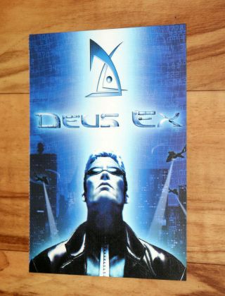Old Gaming Collectible Rare Cards Deus Ex Gothic Simon the Sorcerer Grand Prix 3 2