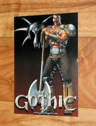 Old Gaming Collectible Rare Cards Deus Ex Gothic Simon the Sorcerer Grand Prix 3 3