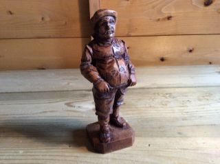Ouro Carved Wooden Figure Fantastic 16cm High