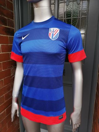Rare Authentic Nike Shanghai Greenland Shenhua Player Fit Football Shirt.  Med.