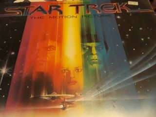 Star Trek - The Motion Picture 1979 Soundtrack Lp Jerry Goldsmith Rare Promo Demo